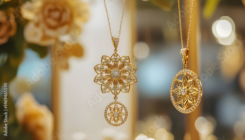 traditional Luxury Style gold jewellery ornaments