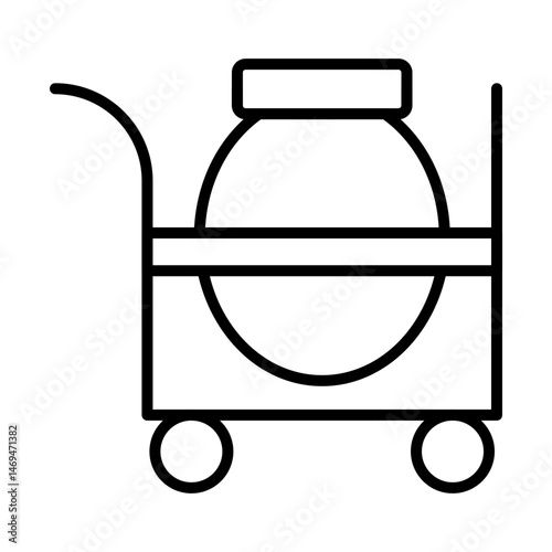 Cement Mixer icon design