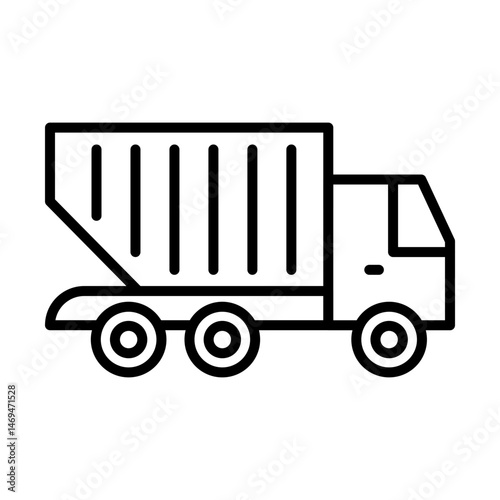 Dump Truck icon design