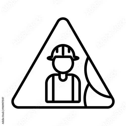 Construction Sign icon design