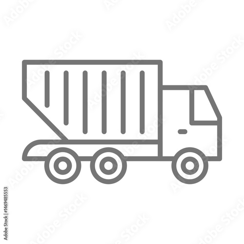 Dump Truck icon design