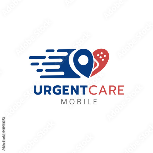 Urgent Care Mobile Logo for Healthcare Services