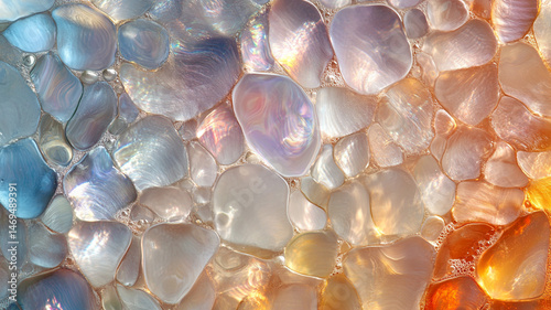 water drops on a glass surface