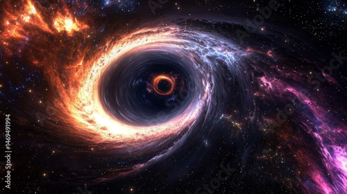 An astral display revealing the splendor of deep space illumination.