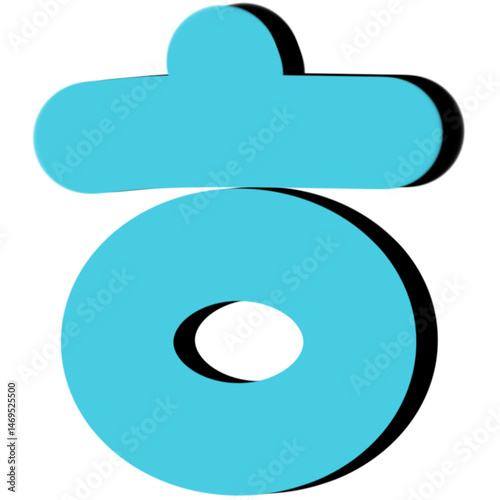Korean letters consonant