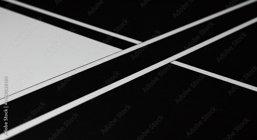 Abstract Black and White Geometric Pattern: Intersecting Lines and Shapes, Modern Minimalist Design for Backgrounds and Textures Abstract Black and White Geometric Pattern: Intersecting Lines and Shapes, Modern Minimalist Design for Backgrounds and Textures