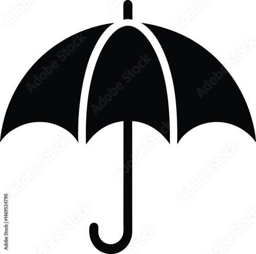 umbrella icon vector illustration