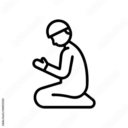 A prayer man