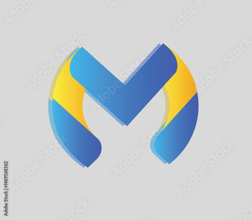 Ratio logo vector text effext design