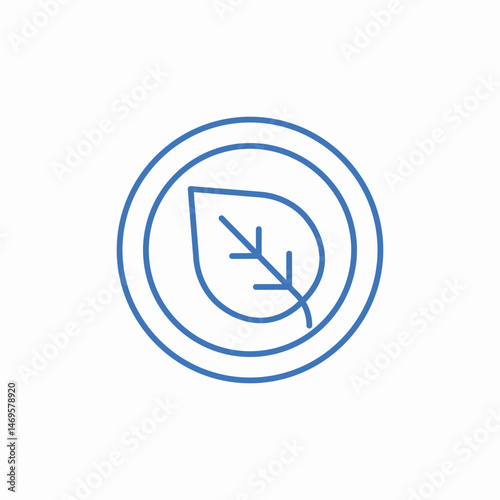 leaf icon icon sign vector