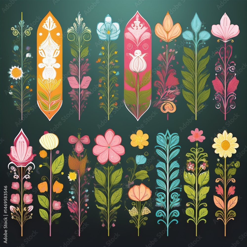collection of flowers