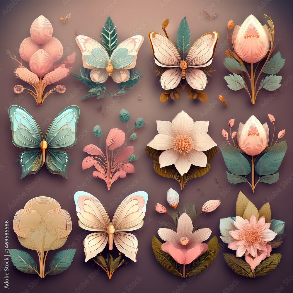 collection of flowers