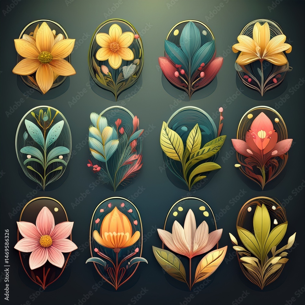 collection of flowers
