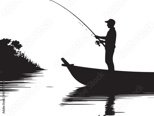 Fishing SVG | Fish Hunting Silhouette | Reel Life Cut File for Cricut & Silhouette

Bass Fishing SVG | Gone Fishing Design | Fisherman Cut File for Shirts & Decals

Fish Hunter SVG | Hooked on Fishing