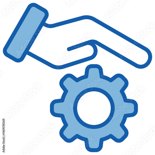 Monopoly Blue White Icon