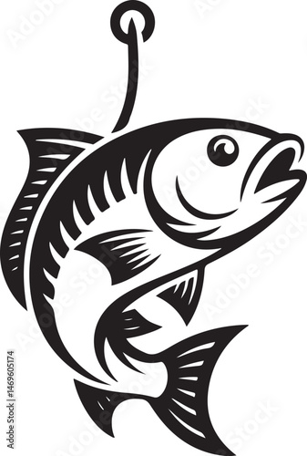 fishing svg, fish hunting silhouette, angler vector, catch fish clipart, fisherman svg, fish hook icon, bass fish silhouette, fishing rod vector, outdoor sport svg, river fishing design, boat fishing 