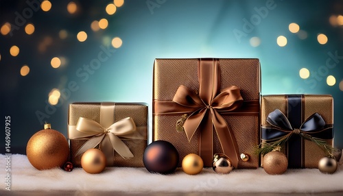 decorated christmas gifts