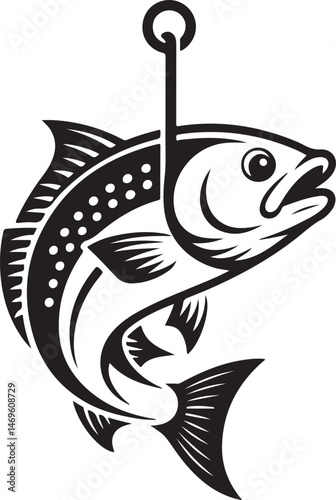 fishing svg, fish hunting silhouette, angler vector, catch fish clipart, fisherman svg, fish hook icon, bass fish silhouette, fishing rod vector, outdoor sport svg, river fishing design, boat fishing 