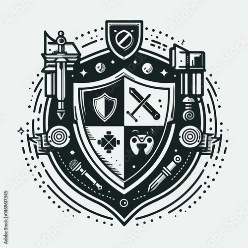 shield illustration 
