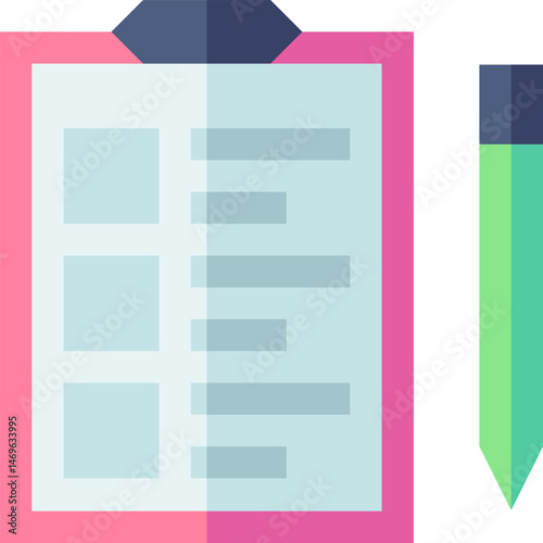 wishlist illustration on a white background     