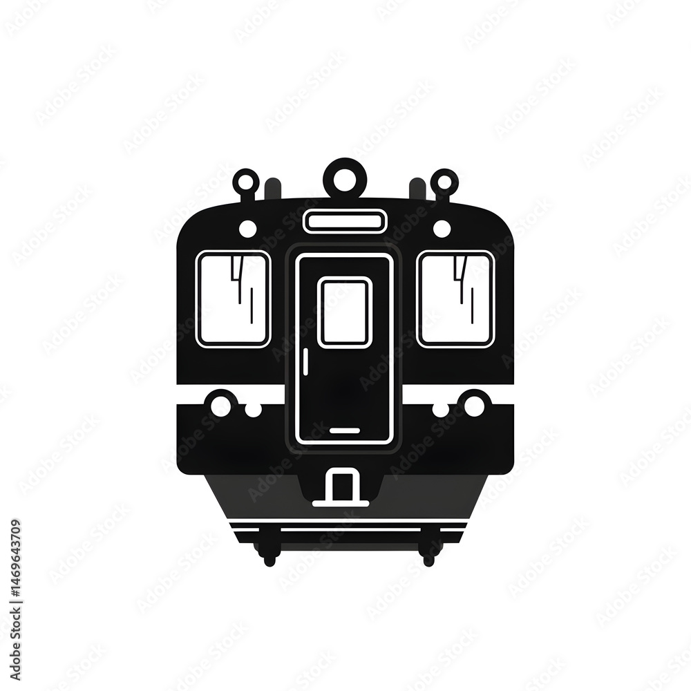 train icon illustration train icon illustration
