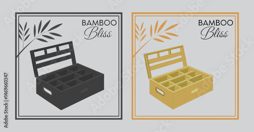 Bamboo Bliss Organizer – Eco-Friendly Storage Solution for Minimalist & Natural Homes, bamboo bliss organizer, eco friendly bamboo organizer, bamboo desk organizer, bamboo kitchen storage. 
