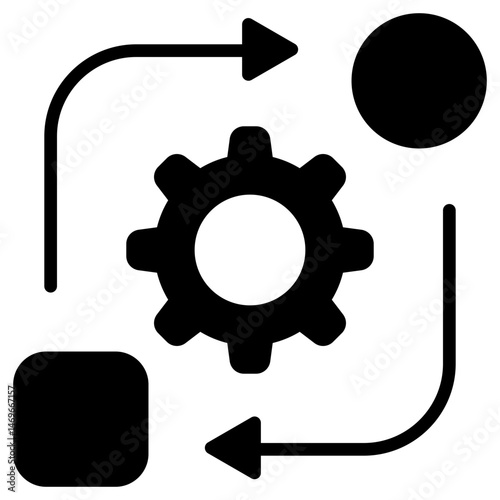 Transformation Glyph Icon