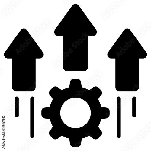 Development Glyph Icon