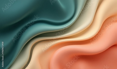 Abstract background with smooth color transitions and soft flowing shapes, ideal for modern backgrounds, wallpapers, or digital designs.