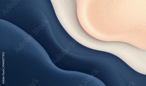 Abstract background with smooth color transitions and soft flowing shapes, ideal for modern backgrounds, wallpapers, or digital designs.