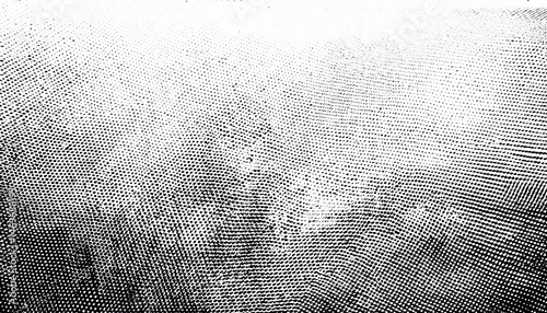 Abstract Halftone Dots Pattern Black, White, Texture, Design, Art