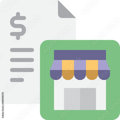 loan illustration on a white background     