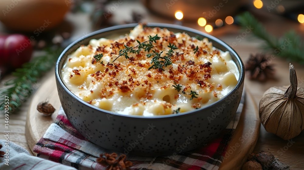 Comforting and Cheese with Crispy Breadcrumb Topping