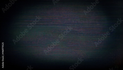 Abstract Digital Noise, Pixelated Screen, Glitch Art, Data Stream, Colorful Lines, Horizontal Stripe
