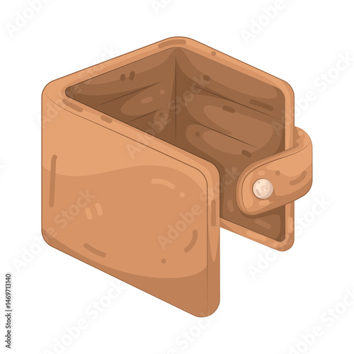 Illustration of Open wallet