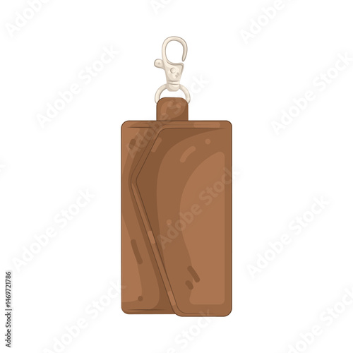 Illustration of key wallet 