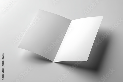 A3 Brochure Mockup for Print Design Showcase