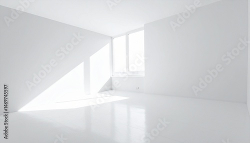 Wallpaper Mural empty white room Torontodigital.ca