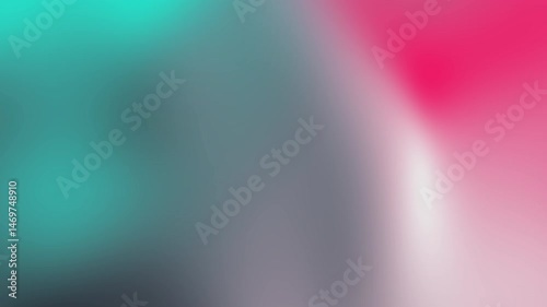 Vibrant abstract gradient background with blended teal and pink hues presenting softly curved transitions and a subtle blur effect in a modern colorful composition ideal for various creative uses
