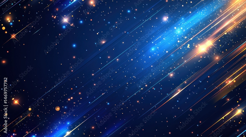 Obraz premium Cosmic Abstract Design