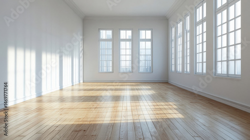 Wallpaper Mural Wide Empty office with Simple Decoration Torontodigital.ca