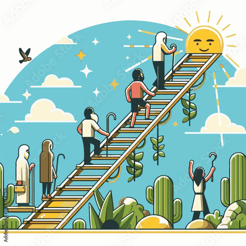 ladder, nature, blue, flower, jacob, garden, jacob's ladder, white, plant, polemonium, natural, herb, bloom, summer, beautiful, growth, blossom, blooming, perennial, up, jacobs, color, flora, beauty, 
