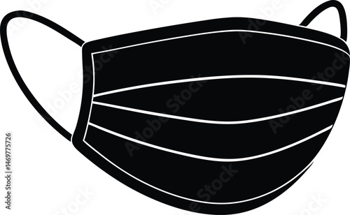 surgical face mask vector