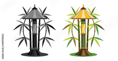 Bamboo Grove Lamps – Handcrafted Eco-Friendly Bamboo Lighting for Natural Home Ambience, bamboo lamps, bamboo table lamp, eco friendly lamps, bamboo pendant lights, sustainable lighting. 