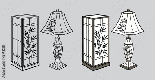 Bamboo Grove Lamps – Handcrafted Eco-Friendly Bamboo Lighting for Natural Home Ambience, bamboo lamps, bamboo table lamp, eco friendly lamps, bamboo pendant lights, sustainable lighting. 