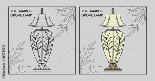 Bamboo Grove Lamps – Handcrafted Eco-Friendly Bamboo Lighting for Natural Home Ambience, bamboo lamps, bamboo table lamp, eco friendly lamps, bamboo pendant lights, sustainable lighting. 