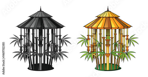 Bamboo Grove Lamps – Handcrafted Eco-Friendly Bamboo Lighting for Natural Home Ambience, bamboo lamps, bamboo table lamp, eco friendly lamps, bamboo pendant lights, sustainable lighting. 