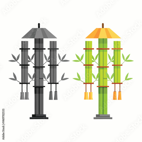 Bamboo Grove Lamps – Handcrafted Eco-Friendly Bamboo Lighting for Natural Home Ambience, bamboo lamps, bamboo table lamp, eco friendly lamps, bamboo pendant lights, sustainable lighting. 