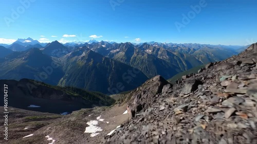 Awe-Inspiring Alpine Peaks in Early Morning Light