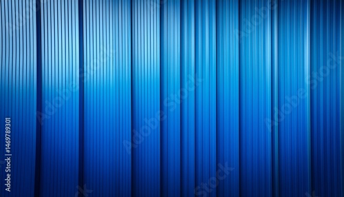 Blue Metal Vertical Lines Texture Background Design Abstract Image